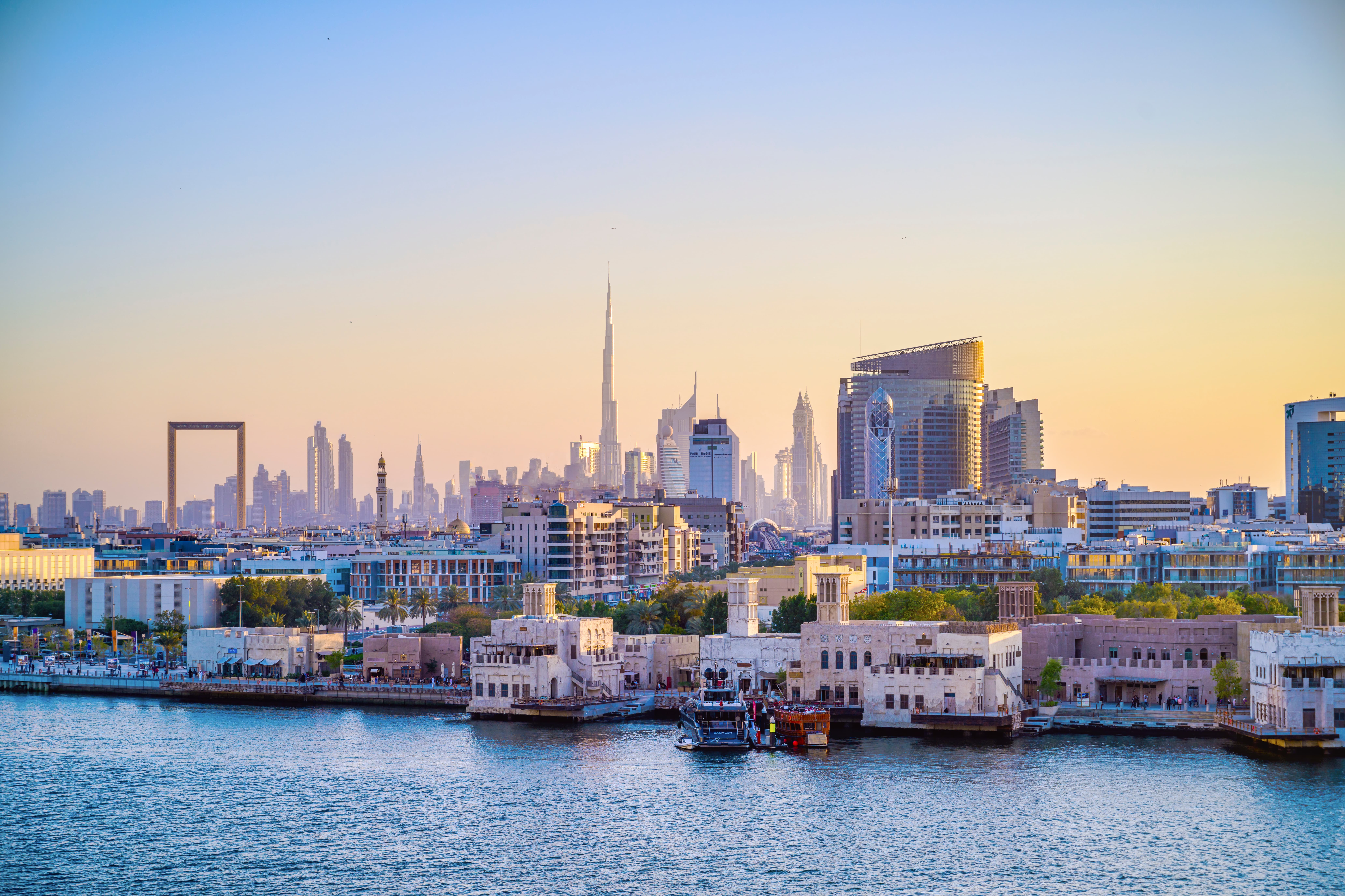 old meets new at al seef district skyline