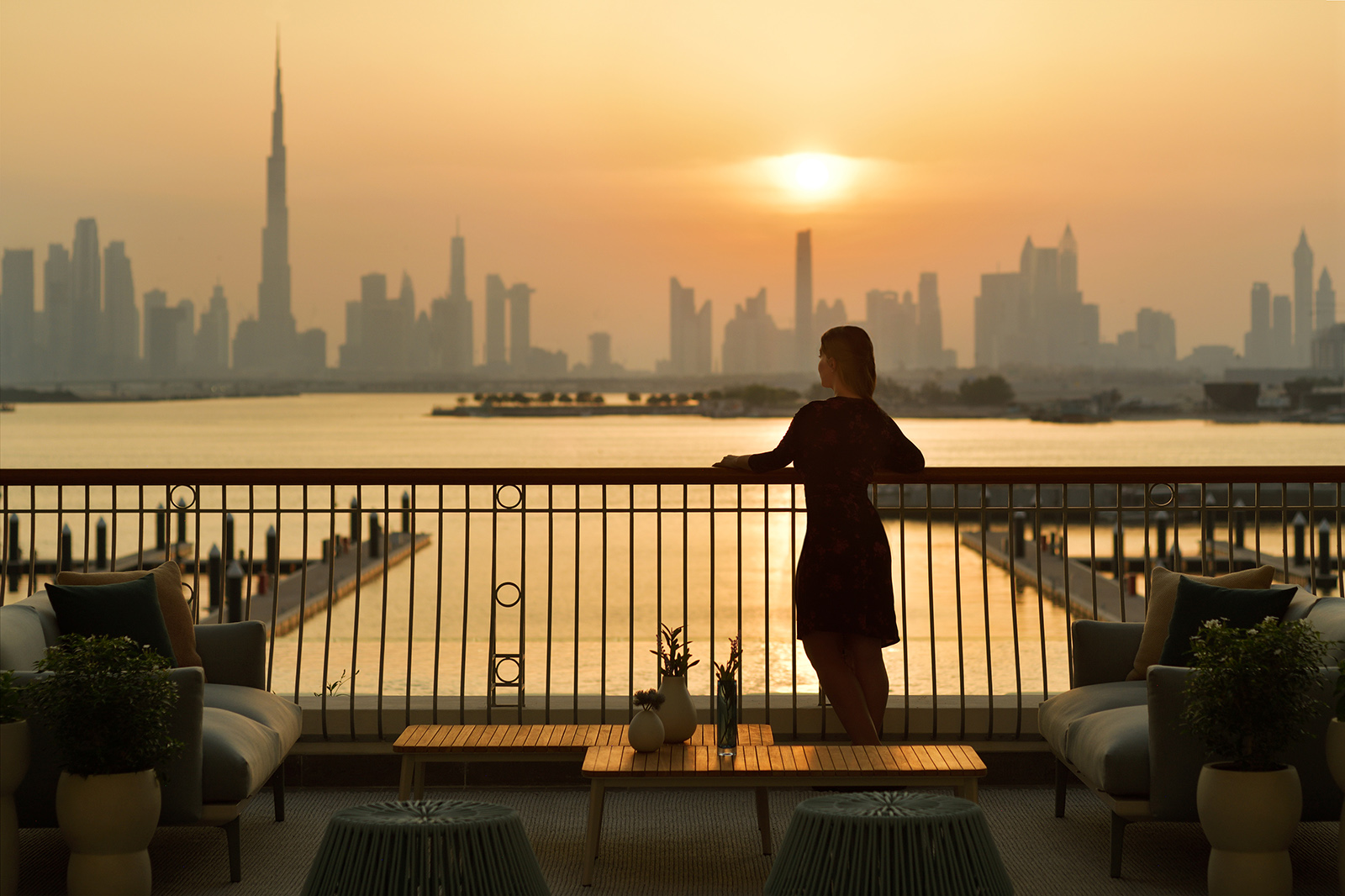 Dubai Creek Harbour skyline
