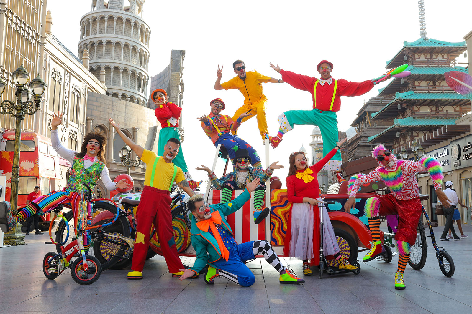 global village performers and dancers