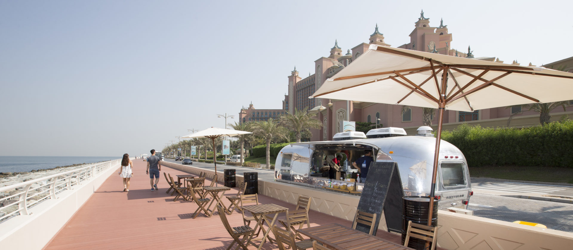 Palm Jumeirah Boardwalk in Dubai