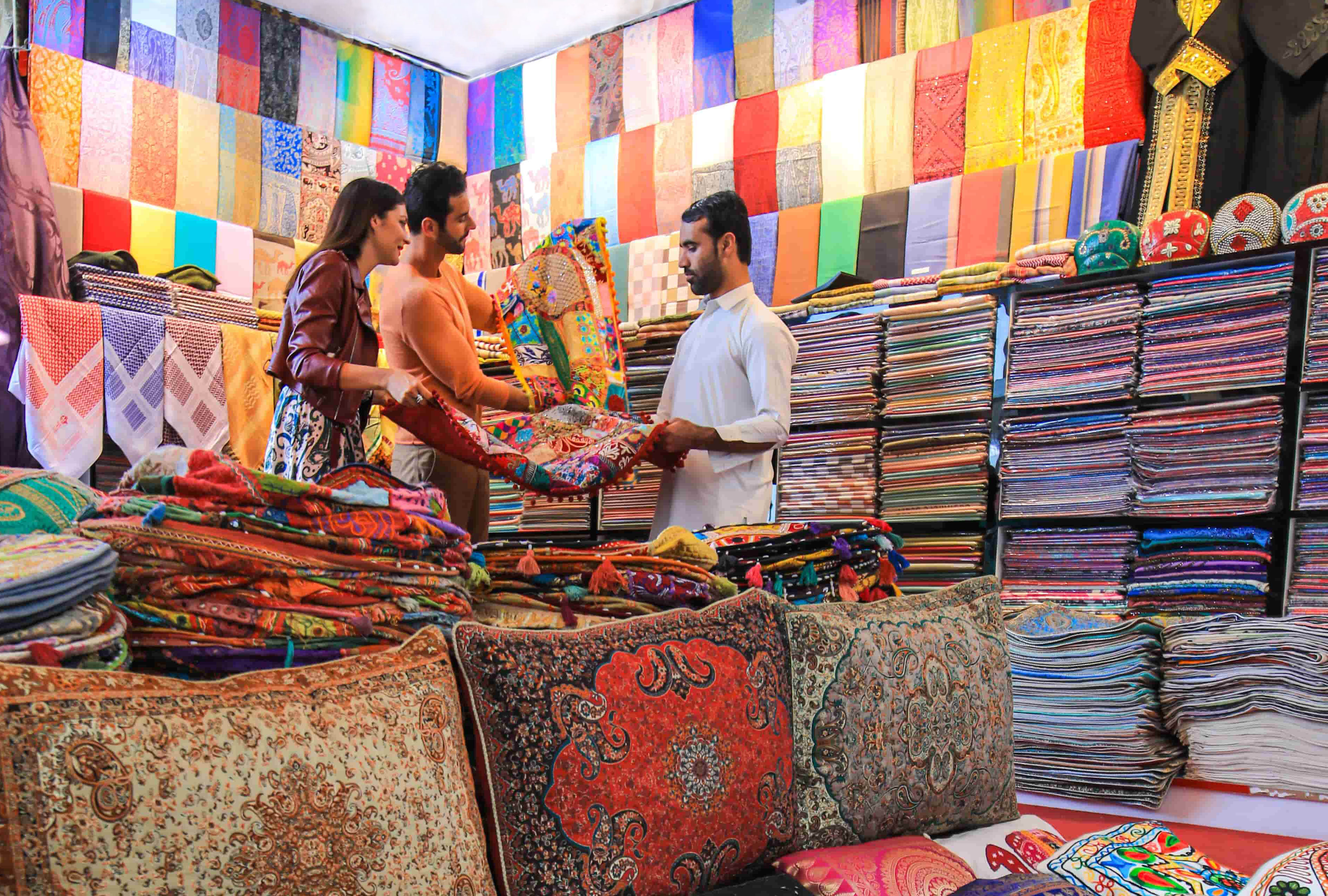 Textile Souk in Dubai