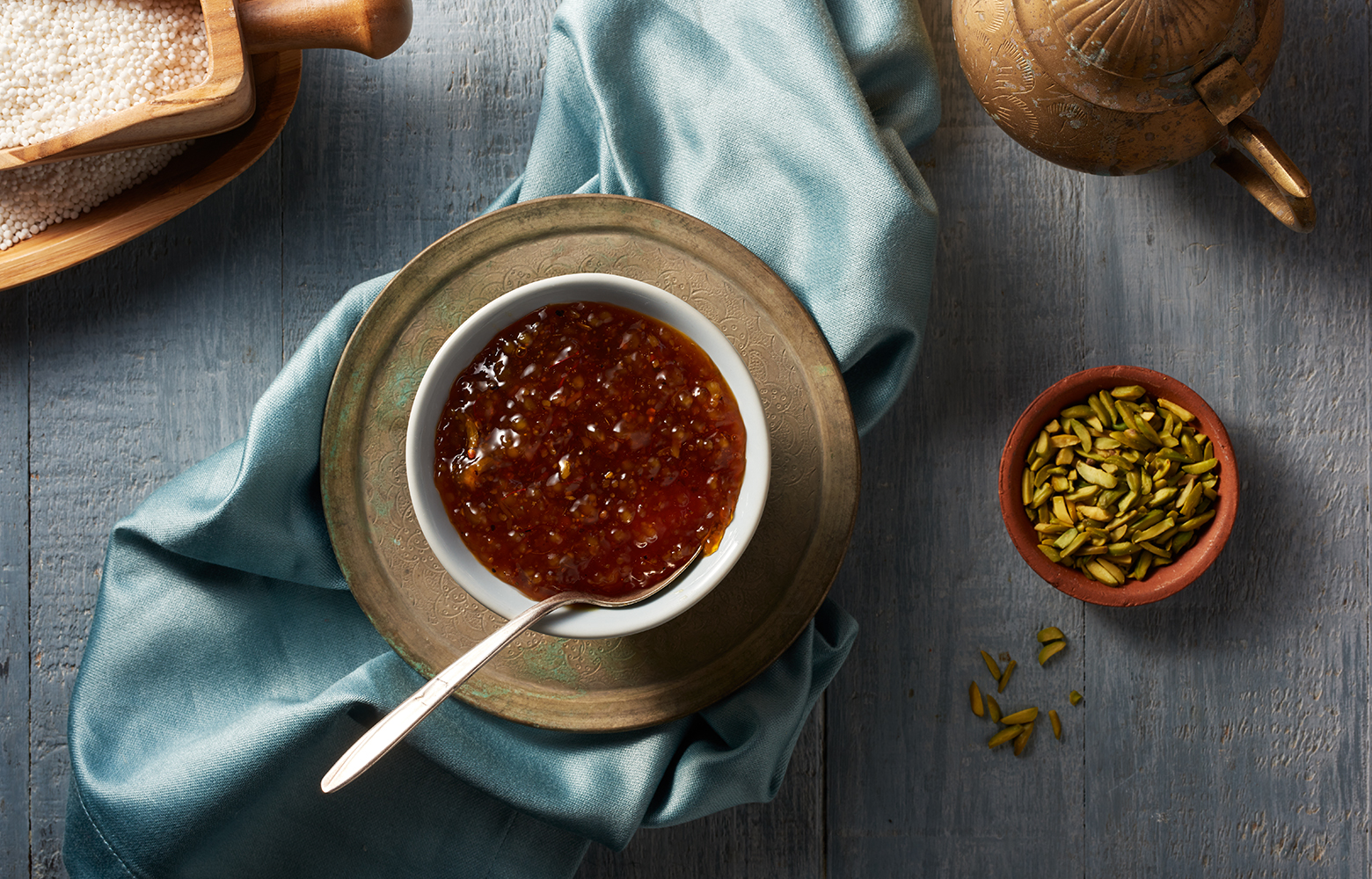 用西米制作的阿联酋甜品