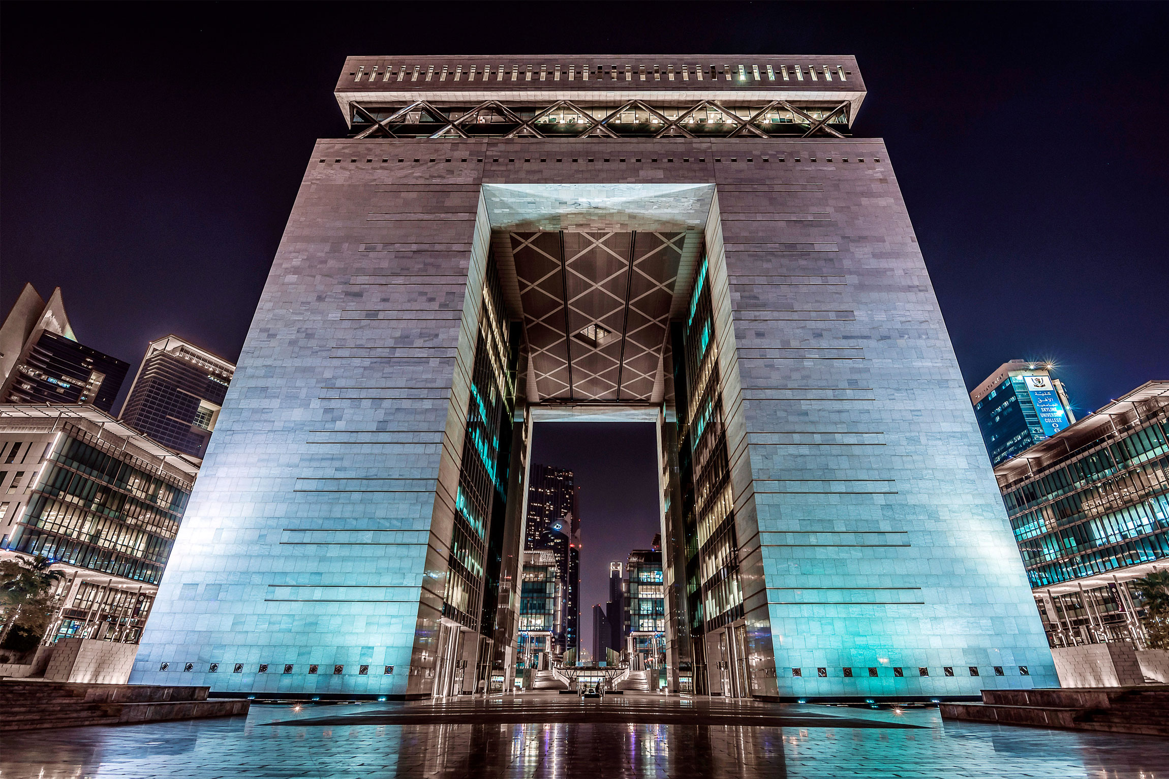 The Gate at DIFC has become the area's symbol.